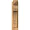 Ekena Millwork Merced Smooth Arts and Crafts Outlooker, Western Red Cedar, 5 1/2"W x 16"D x 24"H OUT06X16X24MRC03SWR - alternate 2